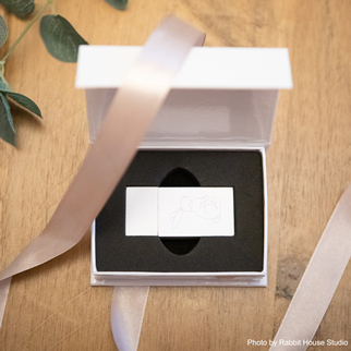 Woodland USB & Mini White Flip Box Bundle