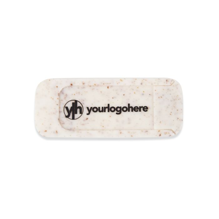 your logo here printed on Eco webcam cover