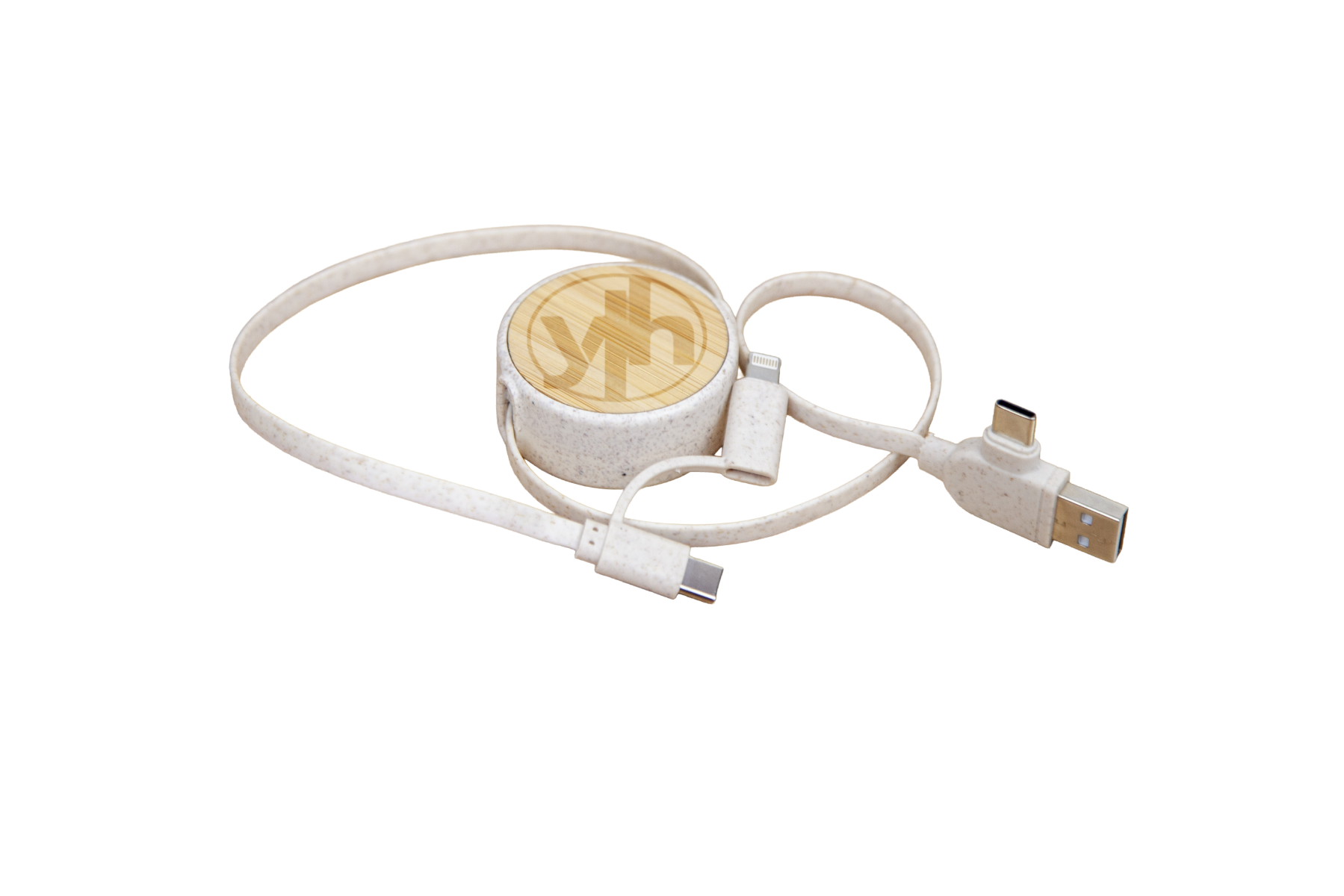 Bamboo Retractable Cable