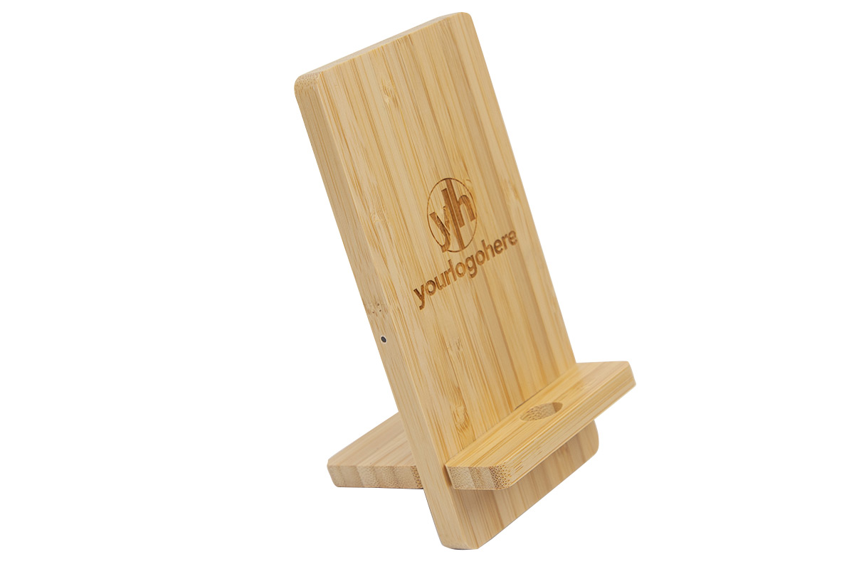 Bamboo Charging Stand