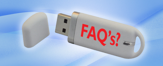 Printed USB Drives - Freqently Asked Questions