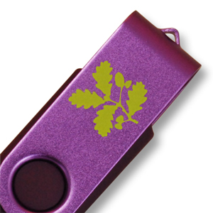 Twister USB Flash Drive - Metalic Twister USB Flash Drive - Metalic