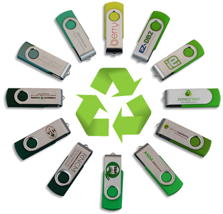 Green USB Flash Drive Green USB Flash Drive