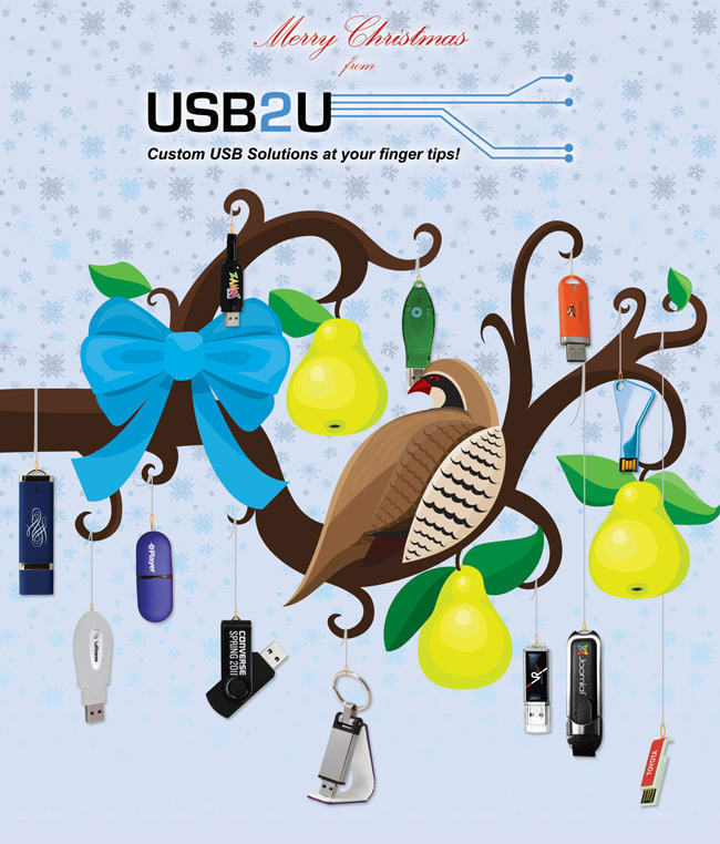 USB Partridge in a Pear Tree