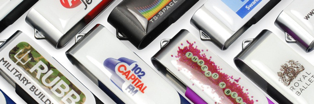 Full Colour Printing On USB Flash Drives