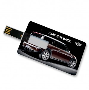 Mini branded usb card