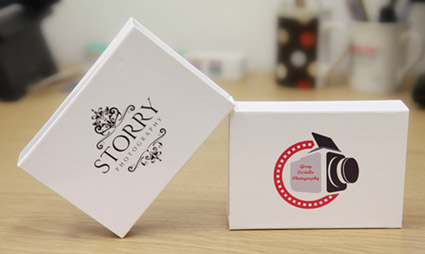 Printed USB White Gift Boxes Printed USB White Gift Boxes