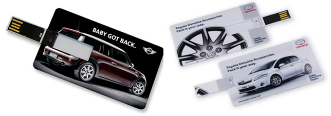 Flip USB Cards from USB2U