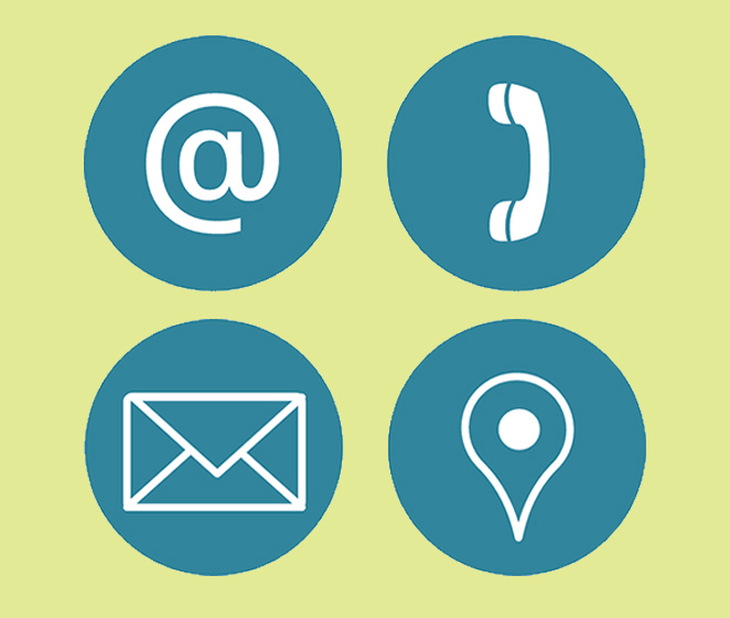 contact icons
