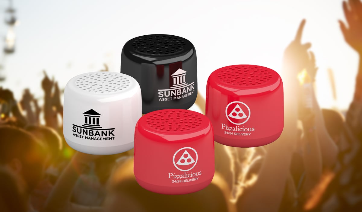 Twin Mini Audio Speakers