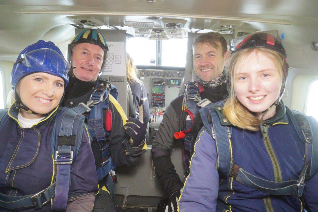 charity skydive