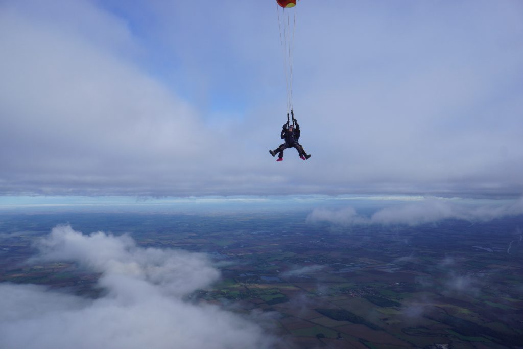 USB2U charity skydive