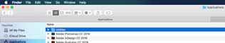 Open Utilies folder in Applications